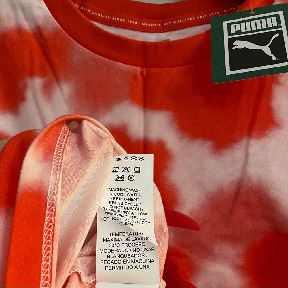 Brand new “Puma “t-shirt for men.Size-M,color orange.❤️👕 - Picture 6 of 9